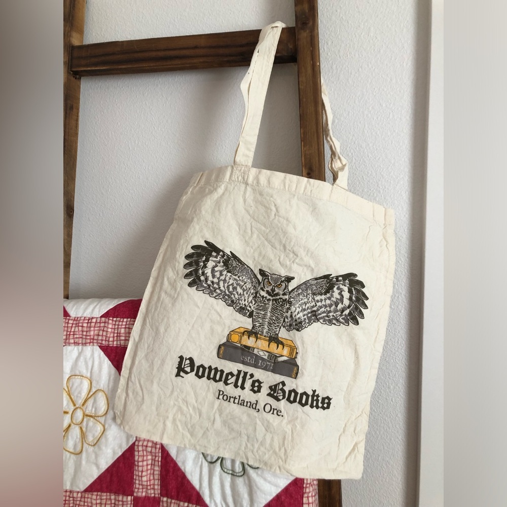 Powell’s Books tote bag